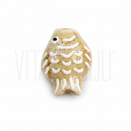 Conta Peixe em Cerâmica 20x15m...